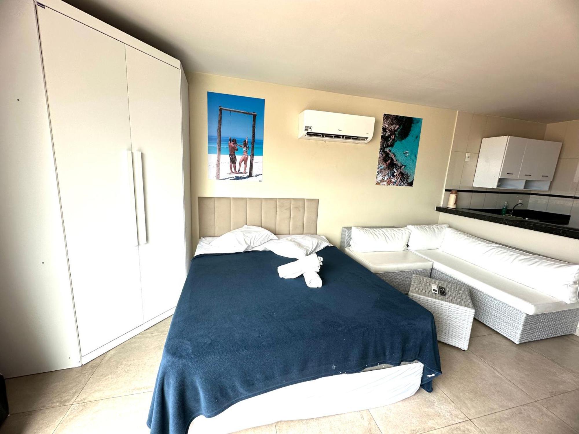 Com 2 Quartos Ate 7 Pessoas- Orla Da Grande Apartment *